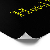 Poster Coucher de soleil à l'Hôtel La Posada de Engelbert (Coin)