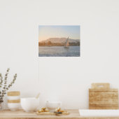 Poster Coucher de soleil à l'impression Luxor (Cuisine)