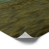 Poster Coucher de soleil à Ludington Light (Coin)