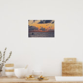 Poster Coucher de soleil à Marathon dans les Keys de Flor (Cuisine)