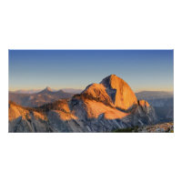Coucher de soleil à moitié dôme du Mont Watkins -