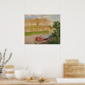 Poster Coucher de soleil à Moret-sur-Loing, 1901 (Cuisine)