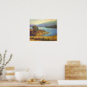 Poster Coucher de soleil à ressort cristal (Cuisine)