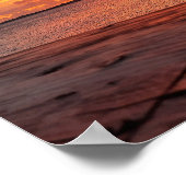 Poster Coucher de soleil à Simpson Bay (Coin)