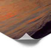 Poster Coucher de soleil à South Haven (Coin)