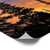 Poster Coucher de soleil à Tuolumne Meadows, Yosemite, CA (Coin)