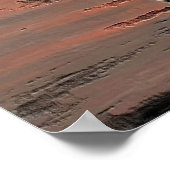 Poster Coucher de soleil Abstrait (Coin)