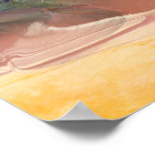 Poster Coucher de soleil Abstrait 0612 Imprimer (Coin)