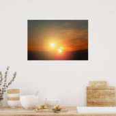Poster Coucher de soleil Alien de la NASA (Cuisine)