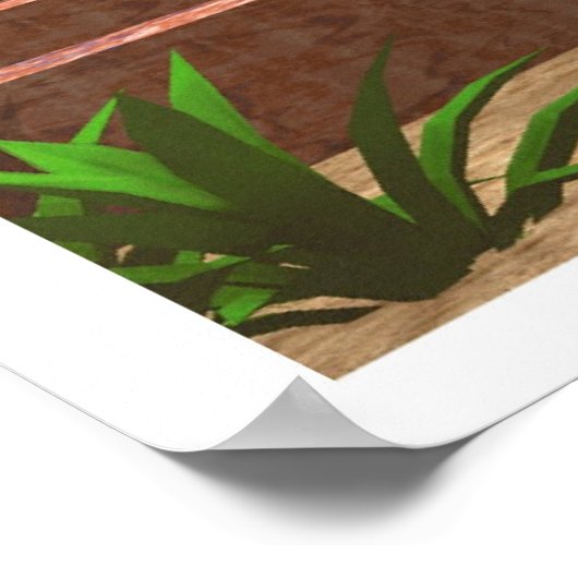 Poster Coucher de soleil Atlantis (Coin)