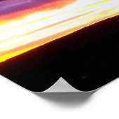 Poster Coucher de soleil au-delà de l'arbre_ (Coin)