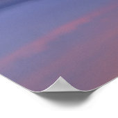 Poster Coucher de soleil au lac Mono, CA. (Coin)