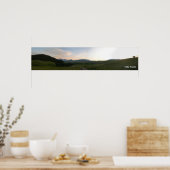 Poster Coucher de soleil au Rein Ranch (Cuisine)