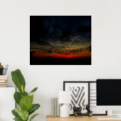 Poster Coucher de soleil avant la tempête (Bureau à domicile)