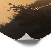Poster Coucher de soleil avec Bouddha (Coin)