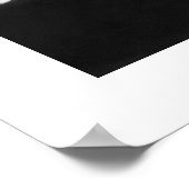 Poster Coucher de soleil BW (Coin)