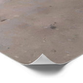 Poster Coucher de soleil Caye Caulker Stingray (Coin)