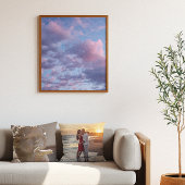 Poster Coucher de soleil Cotton Candy