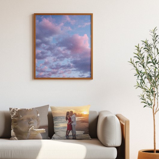 Poster Coucher de soleil Cotton Candy