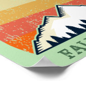 Poster Coucher de soleil Coucher de l'automne Retraite Ra (Coin)