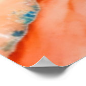 Poster Coucher de soleil dans le désert (Coin)