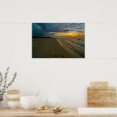 Poster Coucher de soleil dans le Golfe (Cuisine)