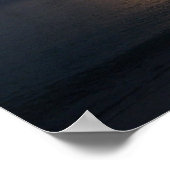 Poster Coucher de soleil dans les îles Vierges britanniqu (Coin)