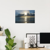Poster coucher de soleil d'Antiguan (Bureau à domicile)