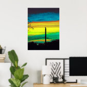 Poster Coucher de soleil d'Apocalypse (Bureau à domicile)