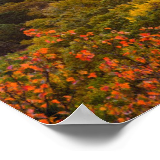 Poster Coucher de soleil d'automne à Beacon Heights (Coin)