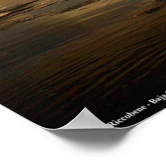 Poster Coucher de soleil de Baja (Coin)