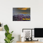 Poster Coucher de soleil de Big Island Hawaii sur l'affic (Bureau à domicile)