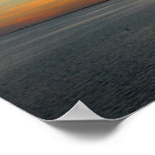 Poster coucher de soleil de Biscayne (Coin)