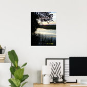 Poster Coucher de soleil de Canne Island (Bureau à domicile)