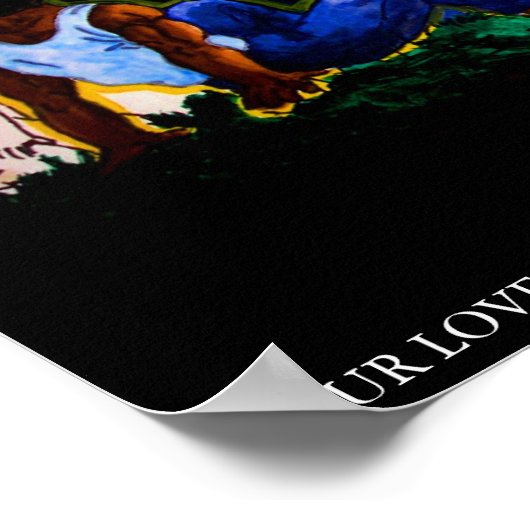 POSTER COUCHER DE SOLEIL DE CHARIS (Coin)