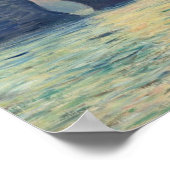 Poster Coucher De Soleil De Cliff Etretat Par Claude Mone (Coin)