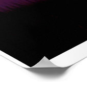 Poster Coucher de soleil de Flint Hills (Coin)