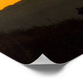 Poster Coucher de soleil de Joshua Tree (Coin)