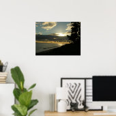 Poster Coucher de soleil de Ka'anapali (Bureau à domicile)
