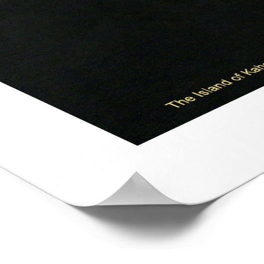 Poster Coucher de soleil de Kaho'olawe (Coin)