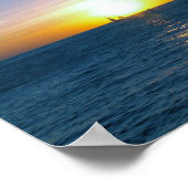 Poster Coucher de soleil de Key West (Coin)