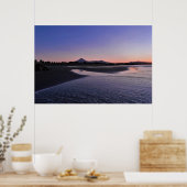 Poster Coucher de soleil de la plage Fitzroy (Cuisine)