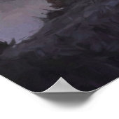 Poster Coucher de soleil de la vallée de Lamar (Coin)