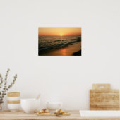 Poster Coucher de soleil de l'Algarve (Cuisine)