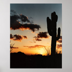 Poster Coucher de soleil de l'Arizona