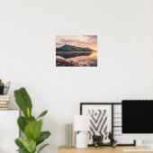Poster Coucher de soleil de loch (Bureau à domicile)