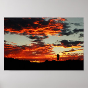 Poster Coucher de soleil de Moab