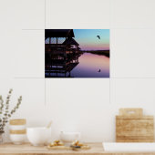 Poster Coucher de soleil de Pawleys Island Creek (Cuisine)