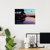 Poster Coucher de soleil de Pawleys Island Creek (Bureau à domicile)