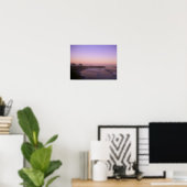 Poster Coucher de soleil de père Noël Cruz (Bureau à domicile)